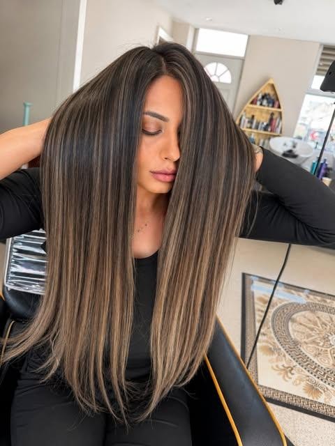 Sleek cut and styling